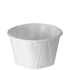 SOLO 3.25 oz Treated Paper Soufflé Portion Cup