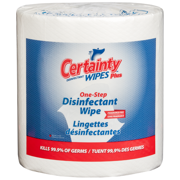 Certainty Plus Disinfectant Wipes (800 Count)