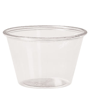 SOLO 4oz Plastic Portion Cup