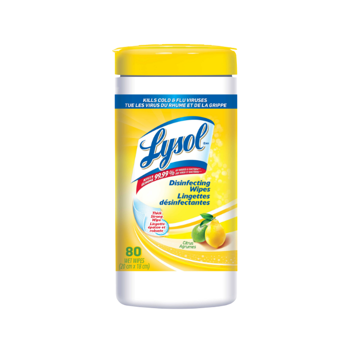 Lysol Citrus Disinfectant Wipes